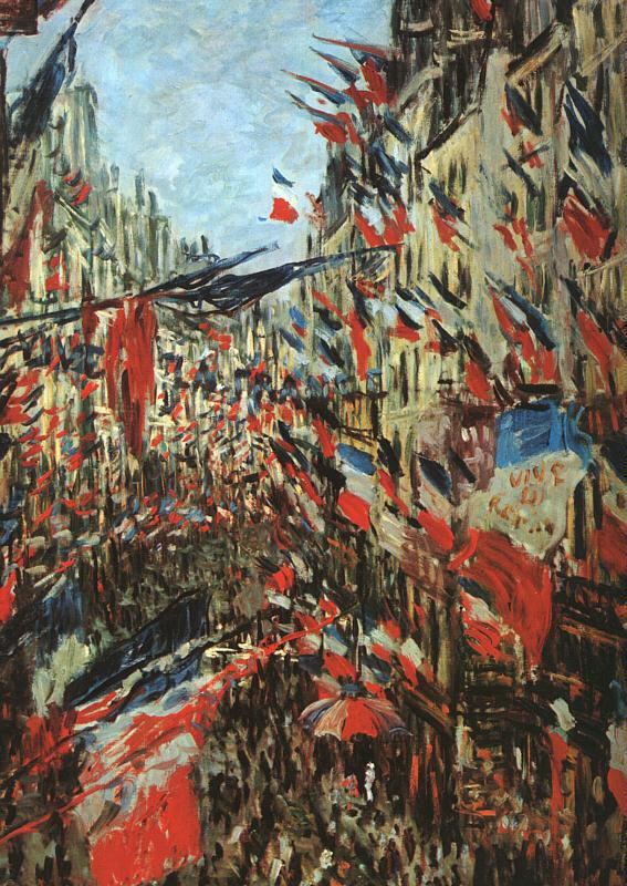 Claude Monet Rue Saint Denis, 30th June 1878